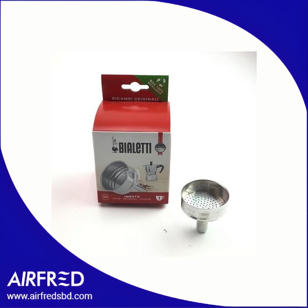 Embudo de filtro para moka de 1 taza
