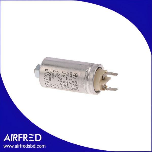 Capacitor metálico 9µF para lavavajillas BSH00416450