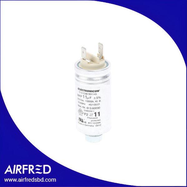 Capacitor metálico 11 μF para lavavajillas