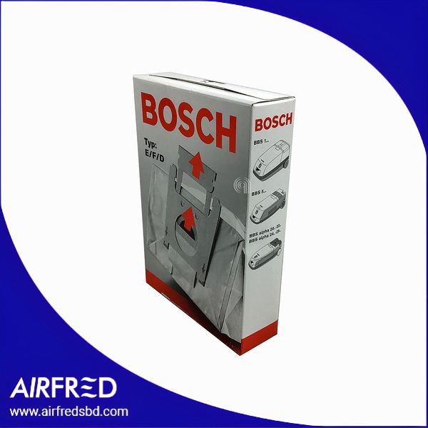 BSH00461408 - Conjunto de bolsas de papel para aspiradora, 5 unidades con 2 filtros.
