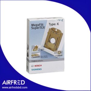 Kit de 4 bolsas y 1 filtro Tipo K para aspiradoras Bosch - BSH00468265