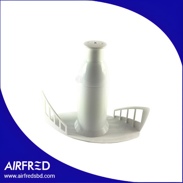 Batidor para licuadora, repuesto de plástico blanco