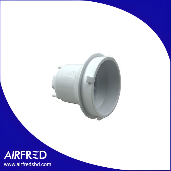 Junta de acoplamiento para robot de cocina, pieza de plástico blanco.