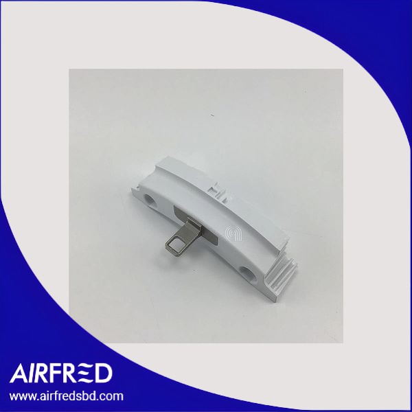 Gancho de repuesto para secadora, fijación de alta resistencia.