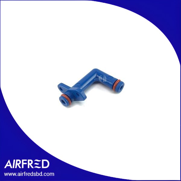 Conector de tubería para máquina de café