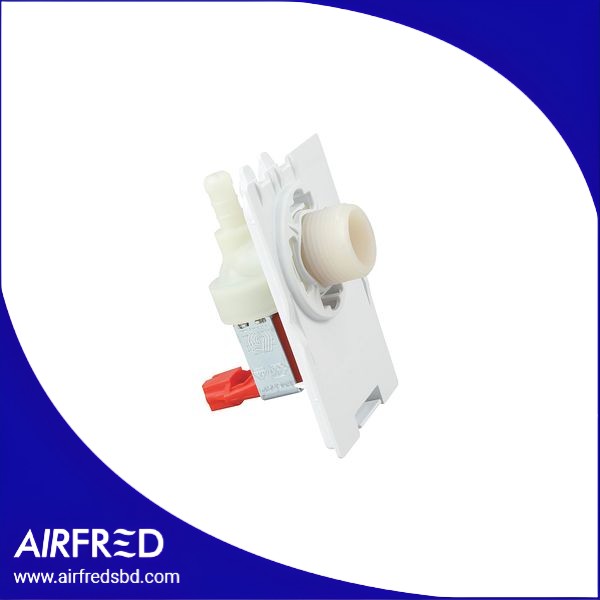 Válvula solenoide 1 vía 90° lavavajillas, repuesto técnico