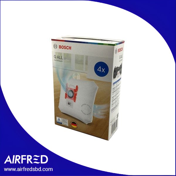 Conjunto de 4 bolsas de papel tipo G para aspiradora - BSH17003048