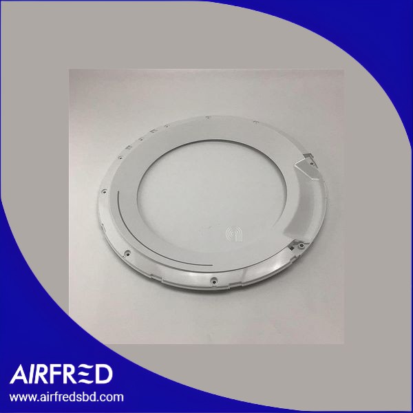 Elemento distanziale para marco de puerta de lavadora