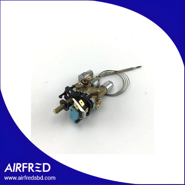 Termostato valvulado para válvula de gas, repuesto original