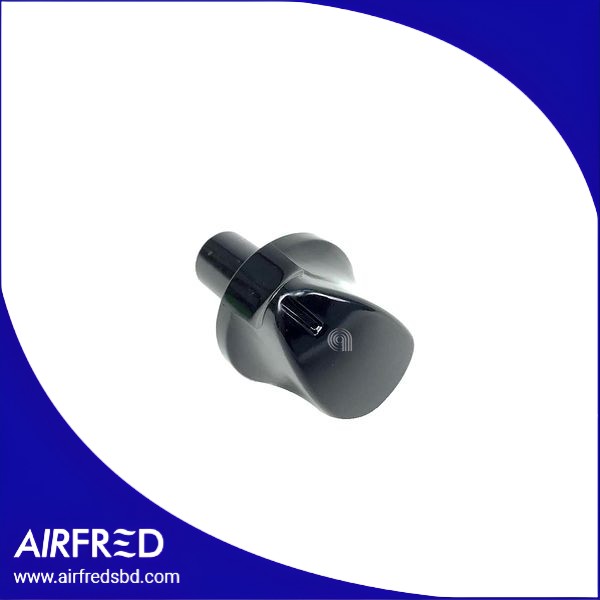 Perilla de gas negra para cocinas