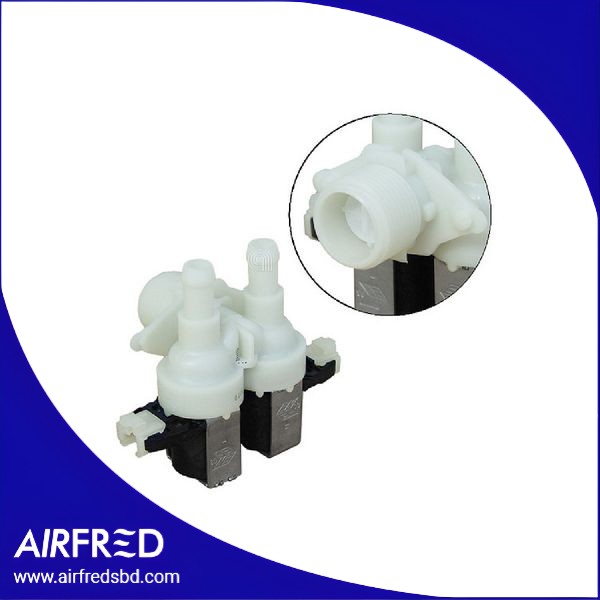 Válvula solenoide 2 vías 12 mm para lavadora, código C00116159.