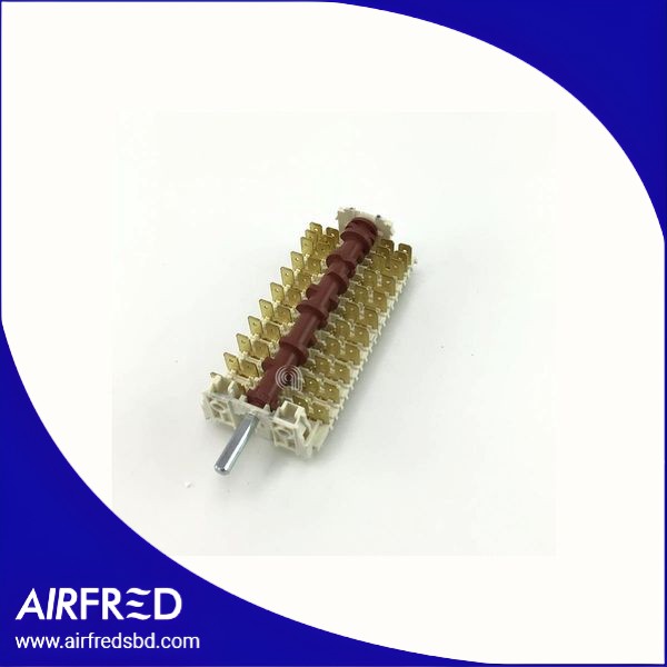 Conmutador de posición para electrodomésticos, 7 posiciones