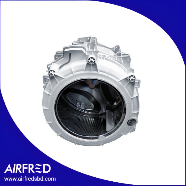 Vasca plástica completa para lavadora, recambio duradero.