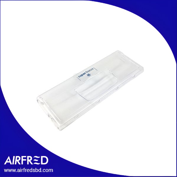 Puerta de cristal para evaporador de frigorífico 397x141x26 mm
