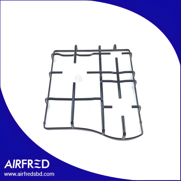 Rejilla SML negra izquierda para placas de cocción