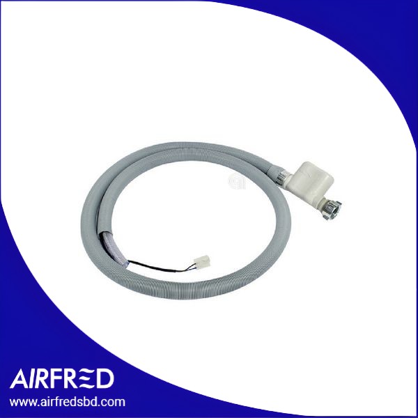 Manguera AquaStop de entrada para lavadora, repuesto original.