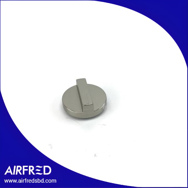 Perilla de mando cepillada para placa de cocción