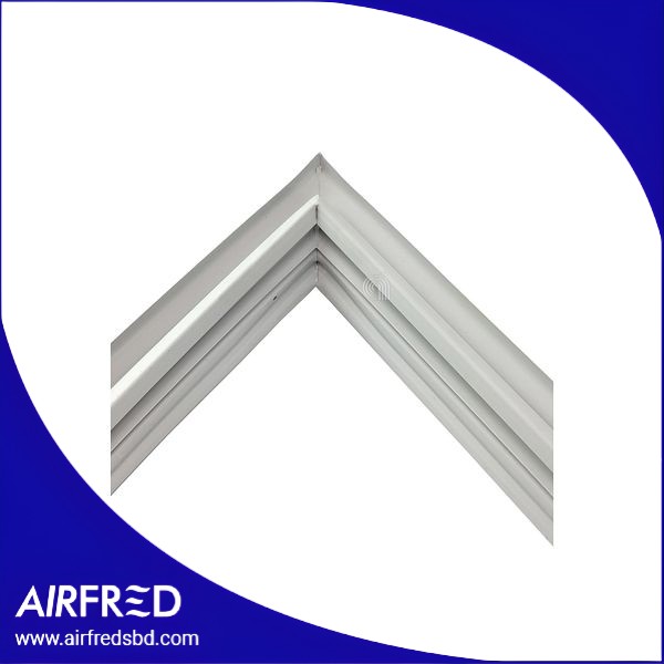 Guarnición de puerta gris para frigorífico