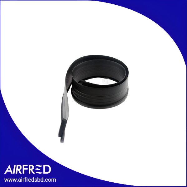 Pieza de repuesto para banda amortiguadora de aspiradora.