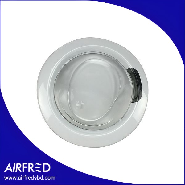 Conjunto de puerta frontal para lavadora, color blanco