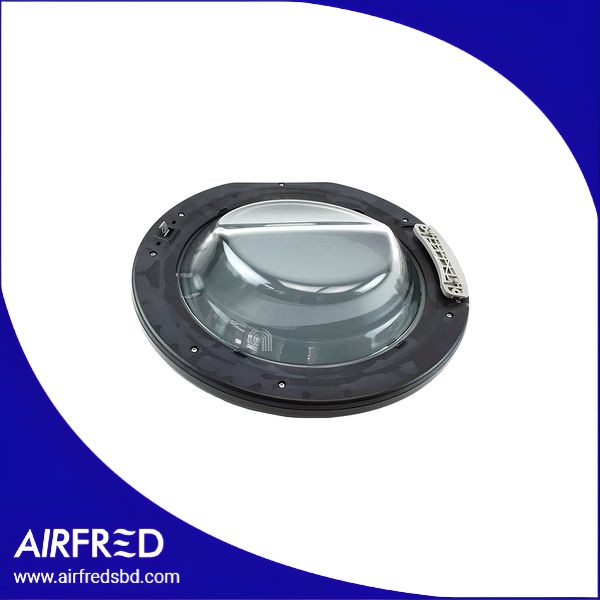 Puerta de escotilla para lavadora CAN43018270, recambio.