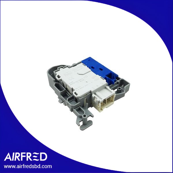 Cerradura de puerta para lavadora; repuesto original.