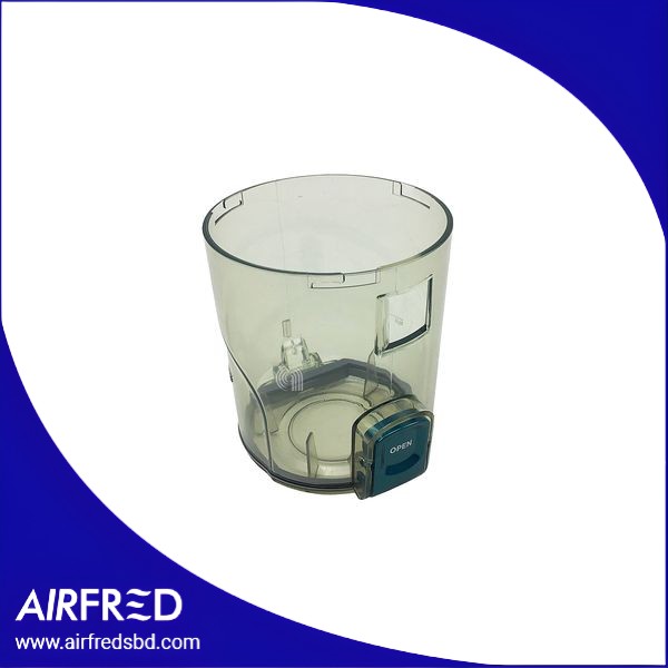 Depósito de polvo para aspiradora, caja ciclónica, color transparente