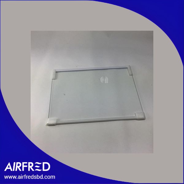 Estante inferior para refrigerador RS8000AC, acabado blanco, repuesto de repisa