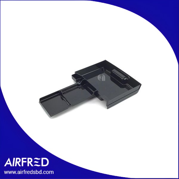 Vaschetta recogegotas negra ABS para cafetera espresso