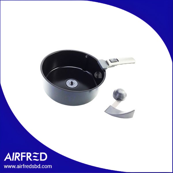 Sartén con pala para freidora, repuesto original. SKU: DLS5512510151