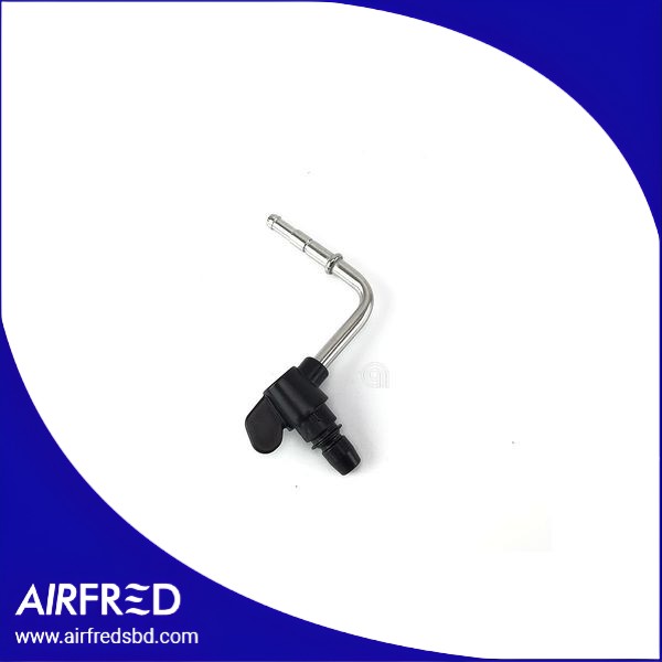 Tubo cappuccino para máquina espresso, inox y POM