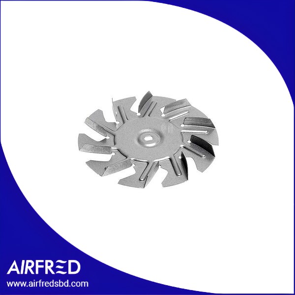 Ventilador de refrigeración para motor de freidora