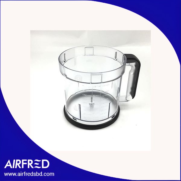 Recipiente para robot de cocina compatible con accesorios