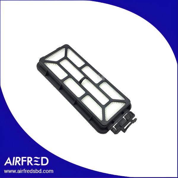Filtro HEPA rectangular para aspiradora, pack de 1 unidad.