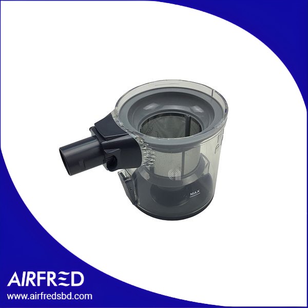 Contenedor de polvo para aspiradora con filtro HEPA y ciclón