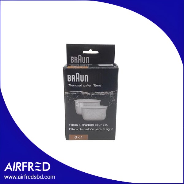 Conjunto BRSC004 filtro de carbón para cafeteras Braun y De'Longhi DLSAX13210004