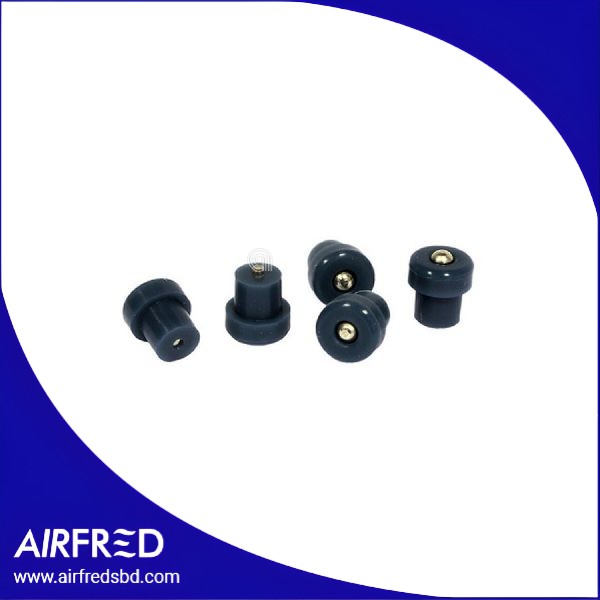 Conjunto de cinco pies de goma para soporte de robot de cocina