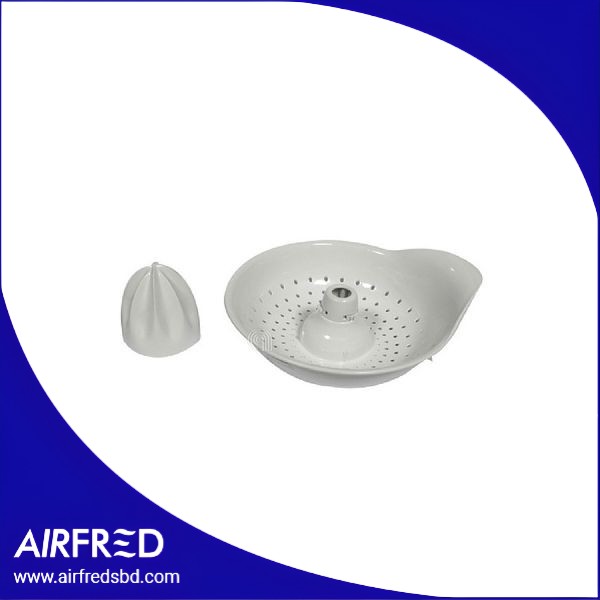 Cono de exprimidor, repuesto de plástico blanco