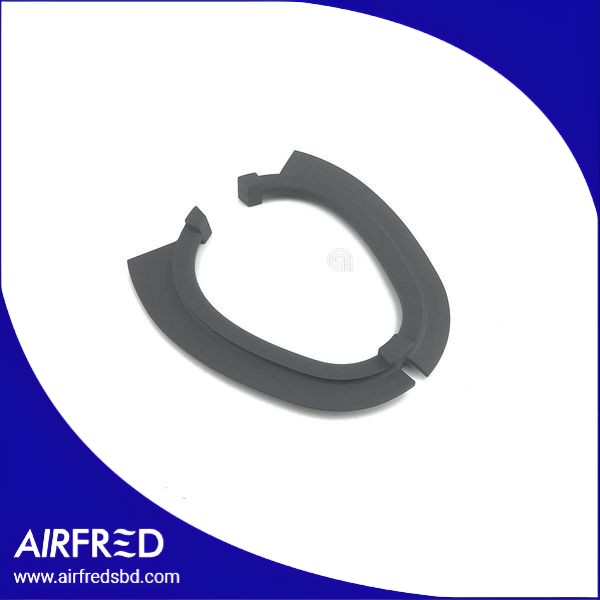 Accesorio batidor flexible gris para robot de cocina