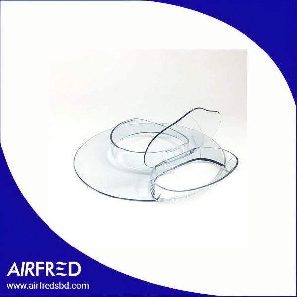 Cubierta superior para exprimidor, plástico transparente.