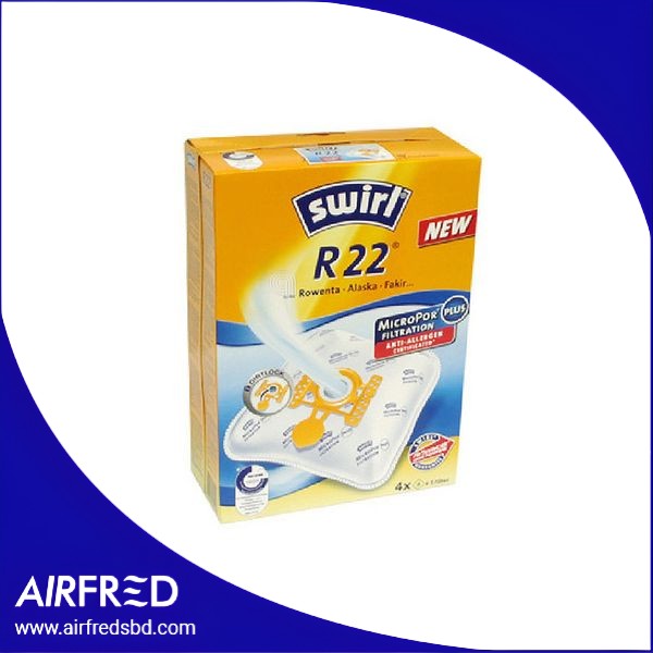 Conjunto de 4 bolsas de papel para aspiradora, código DLSSP1704022