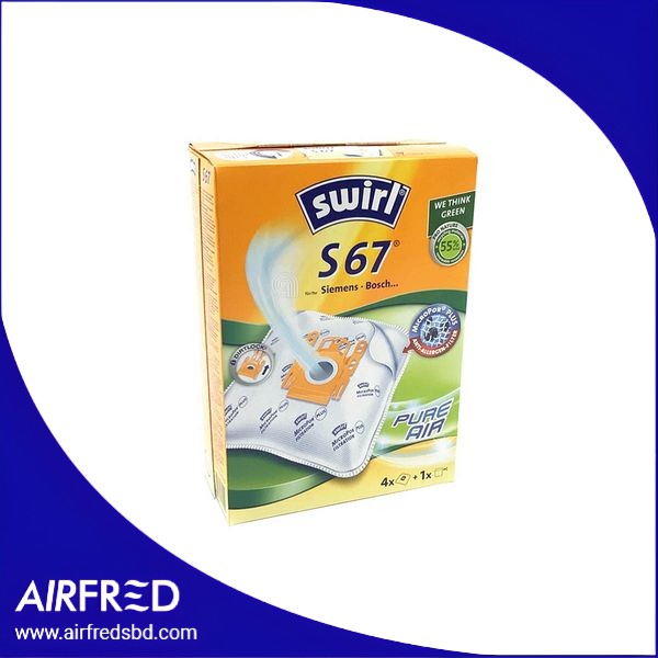 Conjunto de 4 bolsas para aspirador DLSSP1704067 S67