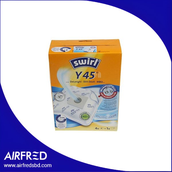 Bolsa de papel para aspiradora Y45, conjunto de 4 unidades, SKU DLSSP1705045