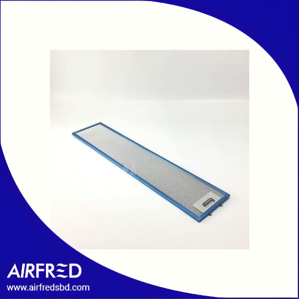 Filtro metálico para campana extractora 143.5 x 669.5 mm
