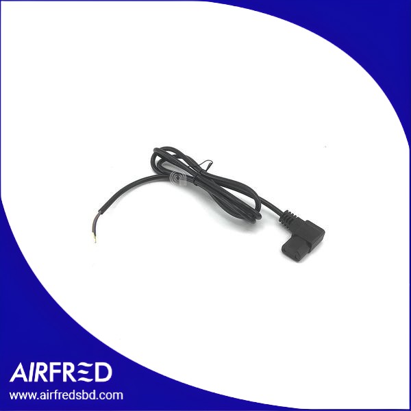 Cable de alimentación para campana extractora con terminaciones spina e IEC, 2x0,75 mm2