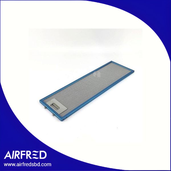 Filtro metálico original para campana extractora 143,5 x 449,5 mm