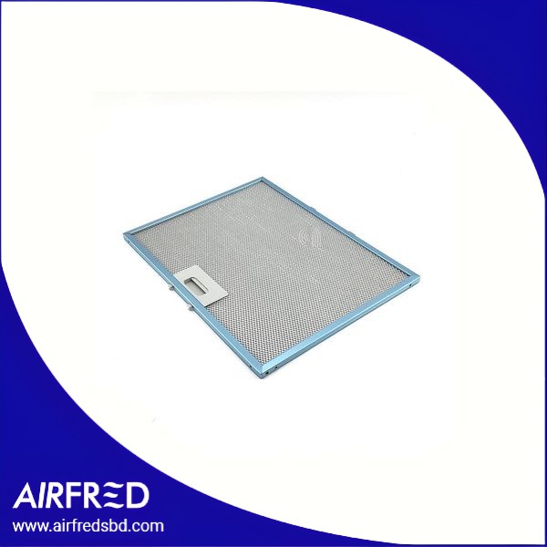 Filtro metálico para campana extractora, tamaño 358x270 mm, repuesto de recambio.