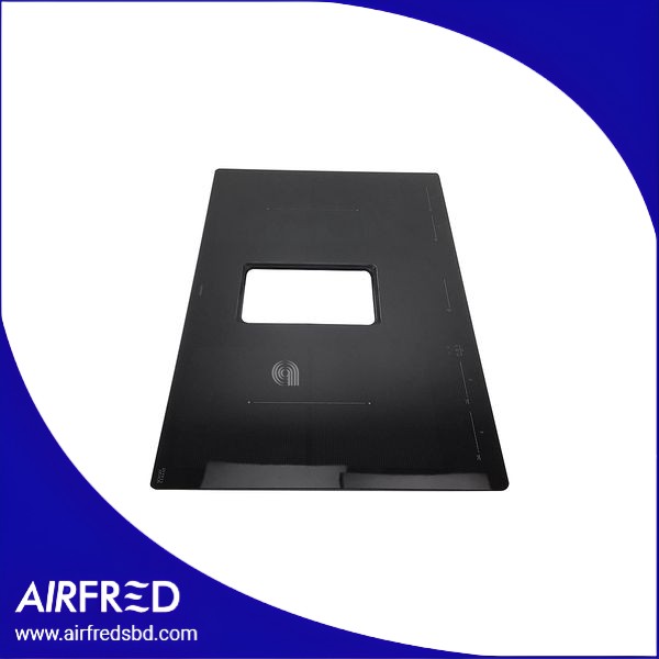 Vidrio para placa de inducción, 830x520 mm, repuesto