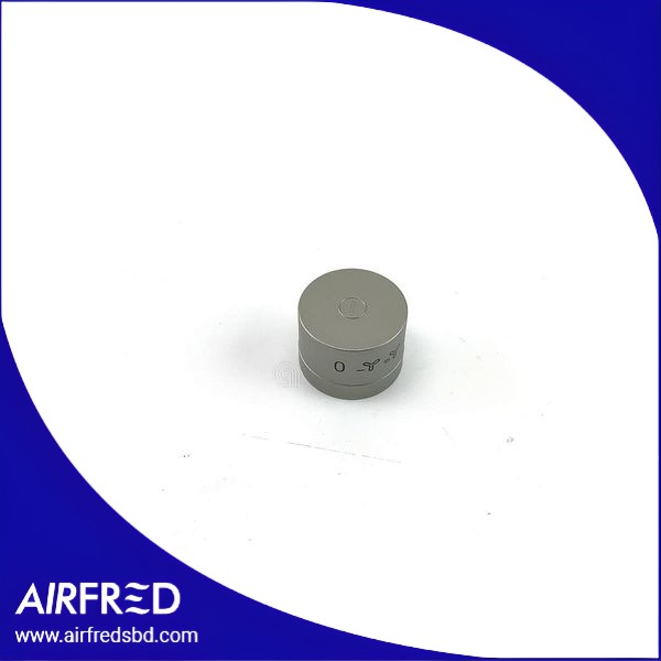 Pomo de control para campana extractora, diámetro D35, altura H15