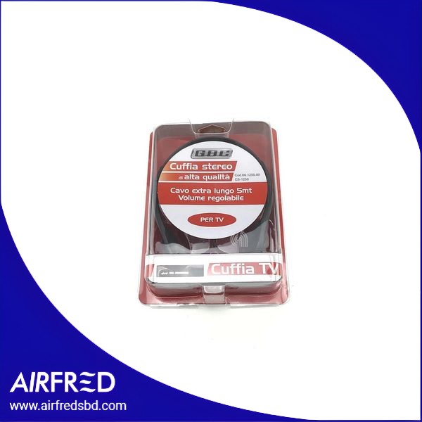 Auricular para TV con control de volumen